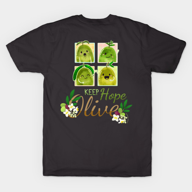 Keep Hope Olive - Punny Garden by punnygarden